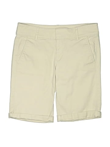 Ann Taylor LOFT Khaki Shorts (view 1)