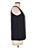 Ann Taylor 100% Polyester Black Sleeveless Top Size M - photo 4