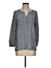 Joie 100% Silk Blue 3/4 Sleeve Silk Top Size S - photo 1