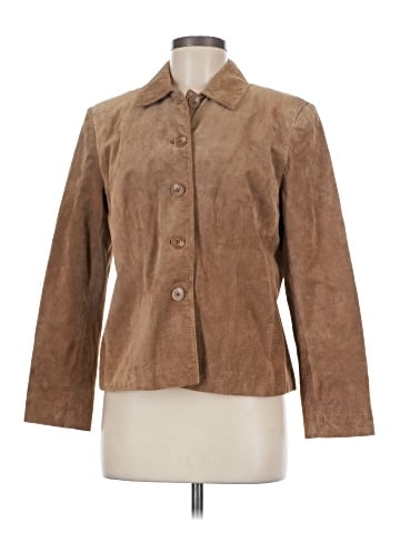 Style&Co Leather Jacket (view 1)