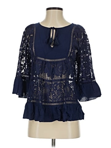 Tracy Reese 3/4 Sleeve Blouse (view 1)