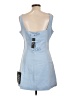 Lulus Solid Blue Casual Dress Size L - photo 2