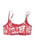 Old Navy Floral Red Swimsuit Top Size M - photo 2