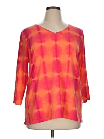 Isaac Mizrahi LIVE! 3/4 Sleeve T-Shirt (view 1)