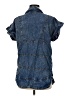Ay Güey! 100% Cotton Blue Short Sleeve Top Size M - photo 2