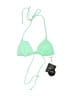 Lulus Hearts Green Swimsuit Top Size S - photo 1