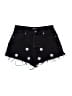 Forever 21 Hearts Black Shorts Size 28 waist - photo 1