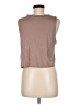 Unbranded Brown Sleeveless T-Shirt Size M - photo 2