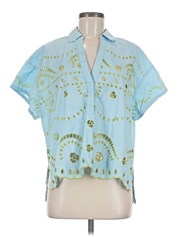 Maeve by Anthropologie Short Sleeve Blouse (view 1)
