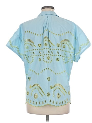 Maeve by Anthropologie Short Sleeve Blouse (view 2)