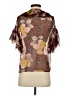 Joie Brown Short Sleeve Blouse Size XS - photo 2