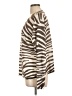 Zara Animal Print Zebra Print Tan Pullover Sweater Size L - photo 5