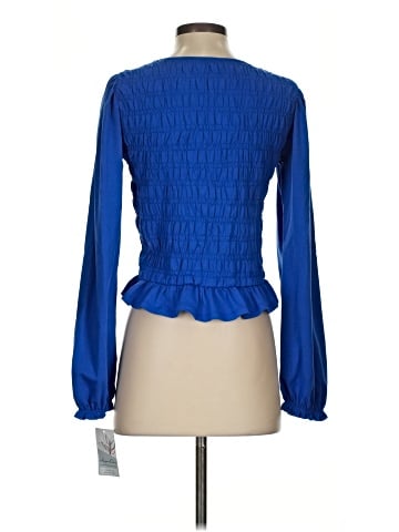 Elegantees Long Sleeve Blouse (view 2)