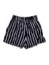H&M 100% Viscose Stripes Blue Shorts Size 4 - photo 2