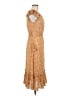 Universal Thread 100% Rayon Paisley Orange Casual Dress Size M - photo 4