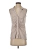 Assorted Brands Tan Sleeveless Blouse Size S - photo 1