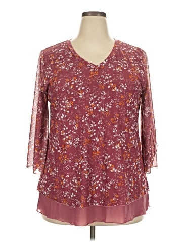 Timeson 3/4 Sleeve Blouse (view 1)