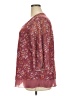 Timeson Burgundy 3/4 Sleeve Blouse Size XXL - photo 5