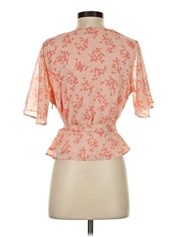 Ann Taylor LOFT Short Sleeve Blouse (view 2)