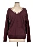 we wander Burgundy Pullover Sweater Size L - photo 1