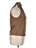 MICHAEL Michael Kors 100% Polyester Brown Sleeveless Blouse Size XL - photo 4