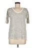 Talbots Silver Short Sleeve Top Size M - photo 1