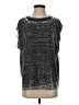 NSF Tweed Gray Sleeveless T-Shirt Size S - photo 1