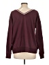 we wander Burgundy Pullover Sweater Size L - photo 2