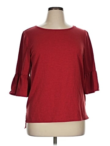 Max Studio 3/4 Sleeve Top (view 1)