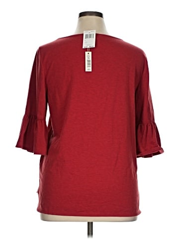 Max Studio 3/4 Sleeve Top (view 2)