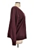 we wander Burgundy Pullover Sweater Size L - photo 4