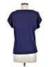 J.Crew Blue Short Sleeve Top Size M - photo 2