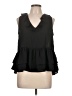 Zara Black Sleeveless Blouse Size L - photo 1