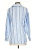 CAbi Stripes Blue 3/4 Sleeve Blouse Size XS - photo 2