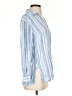 CAbi Stripes Blue 3/4 Sleeve Blouse Size XS - photo 4