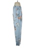 J.Crew 100% Viscose Floral Blue Casual Pants Size 4 - photo 4