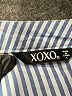 XOXO 100% Cotton Stripes Blue Long Sleeve Blouse Size S - photo 7