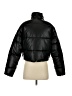 Zara Solid Black Snow Jacket Size XS - photo 2