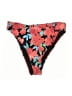 Lulus Floral Red Swimsuit Bottoms Size L - photo 1