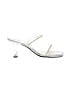 Mootsies Tootsies Silver Sandals Size 8 1/2 - photo 1