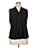Kasper 100% Polyester Black Sleeveless Blouse Size XL (petite) - photo 1