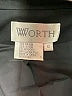 Worth Black Jacket Size 12 - photo 6