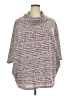 Lane Bryant Tweed Burgundy Poncho Size 18 - 20 Plus - photo 1