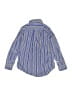 Ralph Lauren 100% Cotton Stripes Blue Long Sleeve Button-Down Shirt Size 4 - photo 2