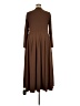 Halara Solid Brown Casual Dress Size 2X - photo 2