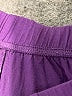 Unbranded Solid Purple Casual Pants Size M (petite) - photo 4