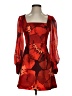 Hutch Red Cocktail Dress Size 0 - photo 1