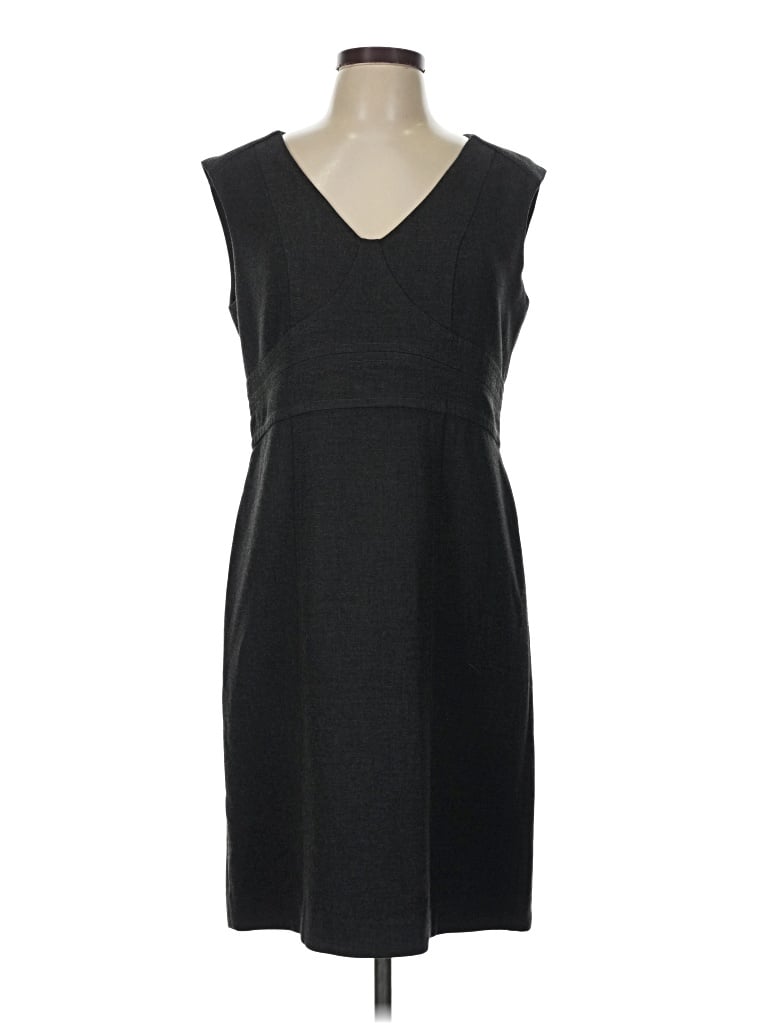 Pre-owned Ann Taylor Loft Cocktail Dress In Black
