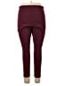 Harve Benard Solid Burgundy Active Pants Size 18 - photo 2
