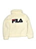 FILA 100% Polyester Ivory Jacket Size 5 - 6 - photo 2